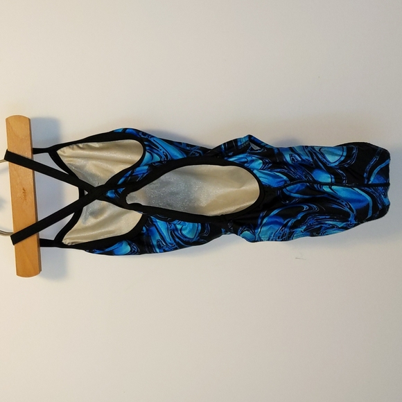 Speedo Girls Size 26 One Piece Swim Suit Style 7190191 - Picture 4 of 9